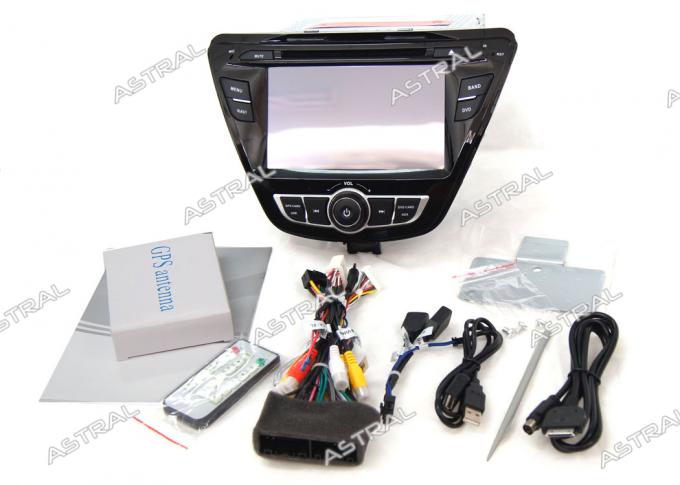 Sistema de navegación GPS del androide de Elantra 2014 del reproductor de DVD de Hyundai de la radio de coche con RDS DVR
