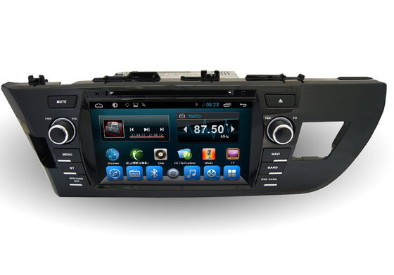 China Radio quad-core BT de la navegación GPS de Toyota del dinar 2 para Corolla Europa 2014 proveedor