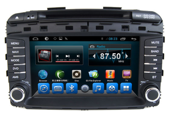 China En el reproductor de DVD auto GPS Sorento quad-core androide 2015 del sistema de multimedias del coche de la rociada proveedor