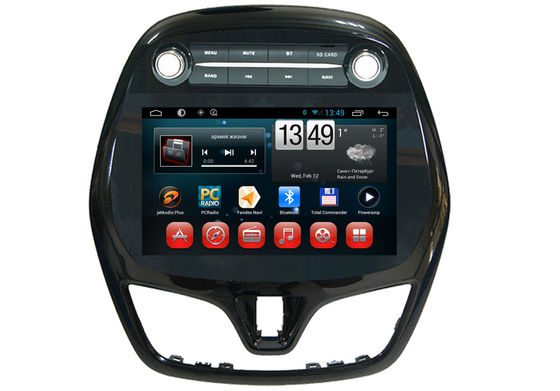 China Los jugadores de DVD androides del coche chispean ROM quad-core 16G de la navegación GPS de Chevrolet proveedor