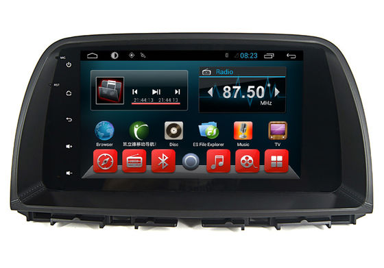 China Sistema central de la radio de Multimidia GPS del DVD del coche del dinar de Mazda 2 para la pantalla táctil androide CX-5 proveedor