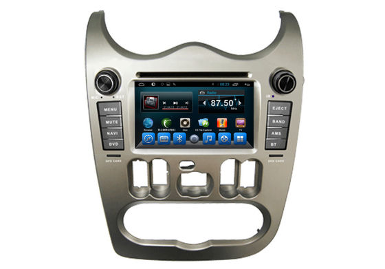 China Receptor estéreo de radio auto del sistema de navegación de las multimedias del coche de Renault Logan quad-core proveedor