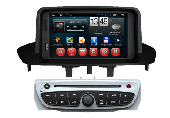 China Reproductor de DVD del coche del dinar del doble de la radio TV del OS GPS del androide 4,4 para Renault Megane 2014 proveedor