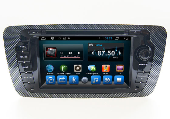 China Navegación del DVD de Bluetooth Volkswagen con el panel táctil capacitivo de la resolución de HD proveedor