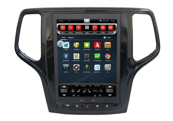 China En el coche Android estéreo 6,0, sistema del DVD de los Gps de la rociada de navegación de los Gps del Grand Cherokee del jeep para el coche proveedor