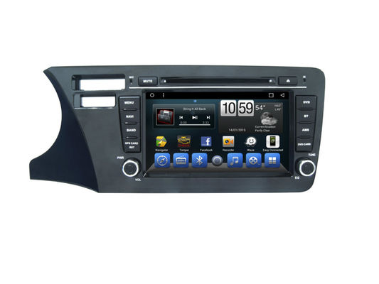 China Ayuda de sistema de navegación de las multimedias de los Gps del DVD del coche de Honda City Mirrorlink IGO GOOGLE proveedor