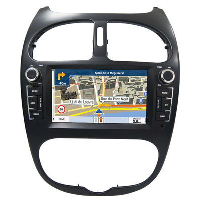 China Reproductor de DVD de las multimedias del coche de la navegación GPS de Peugeot 206 con Android/el sistema de Windows proveedor