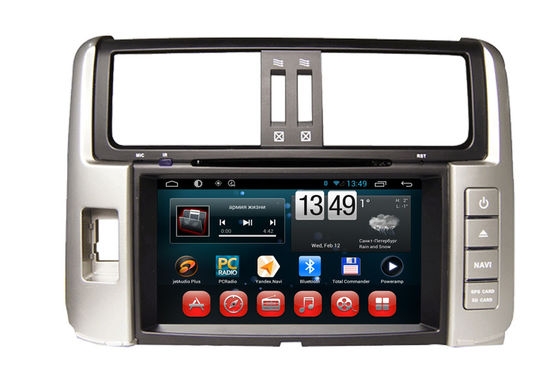 China Sistemas 2012 de navegación del androide 4,1 del reproductor de DVD de Toyota Prado GPS para los coches en rociada proveedor
