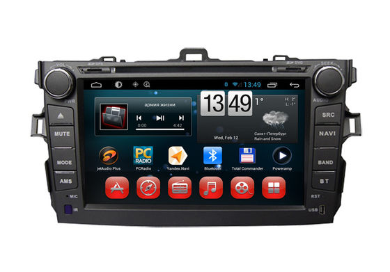 China Radio androide USB SD del reproductor de DVD SWC TV Bluetooth del coche de Corolla de la navegación GPS de Toyota proveedor
