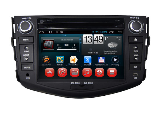 China Radio androide de BT TV del control del volante del reproductor de DVD del coche de la navegación GPS de Toyota RAV4 proveedor