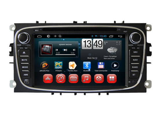 China sistema de navegación androide del DVD del coche de la pantalla táctil del vehículo HD para Ford Focus Mondeo S-MAX proveedor