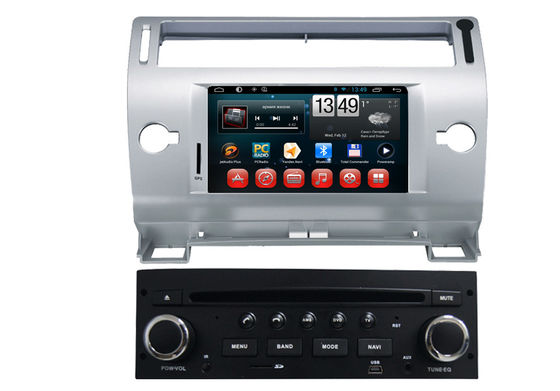 China Reproductor de DVD de Raido Citroen del coche 8GB/sistema de navegación autos en italiano, pantalla de 1024 x 600 pixeles proveedor