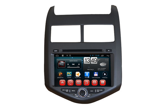China 2 reproductores de DVD androides del coche del OS de la navegación GPS del dinar AVEO Chevrolet con la pantalla táctil proveedor