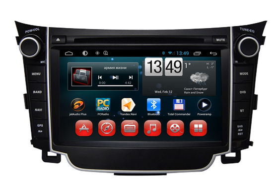 China navegación GPS androide del reproductor de DVD de 1080P HD Hyundai I30 con Bluetooth/TV/USB proveedor