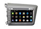 Zona dual BT TV iPod del lado izquierdo de Honda 2012 de navegación del sistema del reproductor de DVD androide cívico del OS proveedor