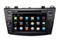 Entrada de reserva SWC de la cámara del coche de Mazda 3 de las multimedias de navegación del reproductor de DVD androide del sistema proveedor
