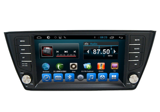 China VW quad-core Fabia Bluetooth estéreo de radio de la navegación de los Gps de Volkswagen proveedor