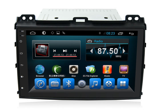 China Reproductor de DVD del coche de la navegación GPS de Android4.4 Toyota para la ayuda Bluetooth de Pardo 2008 proveedor