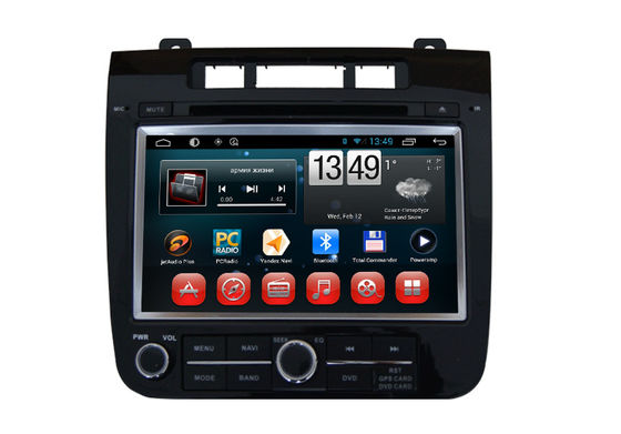 China Radio androide TV del reproductor de DVD SWC BT del OS del sistema de navegación GPS de VW Touareg Volkswagen proveedor