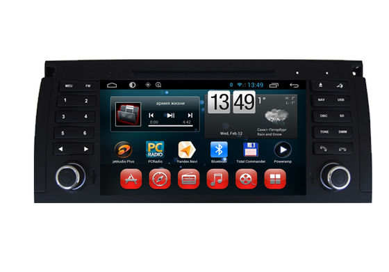 China Hebreo central de BMW E39 Multimidia GPS de la pantalla táctil de PAL con el DVD/BT/ISDBT/DVBT/ATSC proveedor