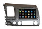 Zona dual BT TV iPod 3G WIFI del lado izquierdo de Honda de navegación del sistema del reproductor de DVD androide cívico del OS proveedor