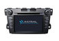 La mano árabe central de GPS Mazda CX7 Bluetooth de las multimedias del dinar doble libera 6 DVDS virtuales del CD proveedor